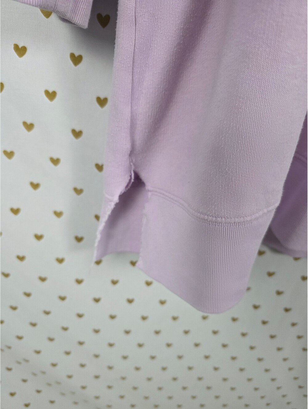 Victorias Secret Pink Purple Sweater Dress Logo Hooded Pullover Long Sleeve XL - Picture 5 of 8